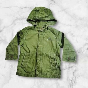 Zara Kids Green Jean Jacket Unisex Disney Mickey Mouse Outwear 2-3 Years